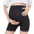 thumbnail image 1 of XZNGL Shorts de Maternité en Dentelle Ajustables Taille Haute Gainants pour Femmes Enceintes, 1 of 9