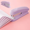 thumbnail image 3 of Maplenight ABS Stapler Compact Portable Office Student Stationery Macaron Colored Medium Size 50 Sheets Capacity, 3 of 6