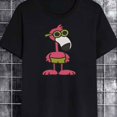 thumbnail image 1 of Trendy Unisex Cartoon Firebird Design Pure Short-Sleeve T-Shirt for Men, 1 of 5