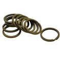 thumbnail image 4 of Abbracc Various Split Key Rings Keys Charms Clasp flat round circle clip 6 6, 4 of 7