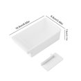 thumbnail image 3 of Binwennn Butter Cutter Square Butter Butter Storage Container | Butter Cutting Tool Butter Dish With Lid Easy To Cut Handle Butter Cutter Space Saving Candy Buffet Containers Set Bathroom for, 3 of 8