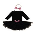 thumbnail image 2 of Barboteuse Imprimée Dessin Animé Halloween, Jupe en Tulle avec Bandeau, 2 of 9