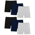 thumbnail image 2 of Cowsor Boy's Girls' Solid Bike Shorts 6PC, 2 of 3