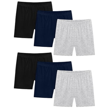 fatyb Lot de 6 Shorts de Vélo pour Filles Shorts pour Enfants sous Robe Shorts de Danse Shorts d'Été Doux Shorts Multicolores pour Filles