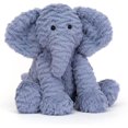 thumbnail image 1 of Jellycat Fuddlewuddle Elephant Stuffed Animal, Medium 9 inches - Elephant Plush Toy - Classic Children's Gift, 1 of 6