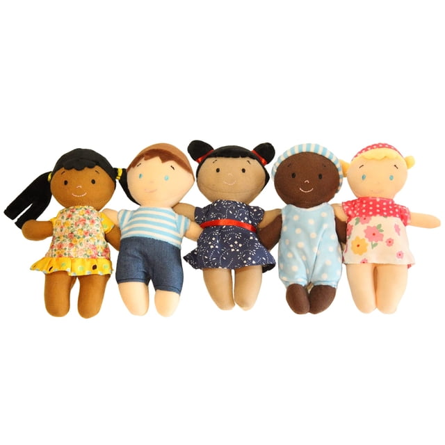Making Believe Diversity Buddies Plush Diversity Dolls - Multicultural Dolls for Kids | Multicultural Baby Dolls, Different Races Dolls, Multi-Ethnic Multiracial Dolls |