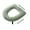 Green_hot648, variante sur Housse de Siège de Toilette en Molleton Peluche, Coussin Épais et Chaud avec Fermeture Éclair pour un Retrait Facile et le Confort Hivernal