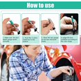 thumbnail image 4 of 2 Pieces Stainless Steel Tire Replacement Measurement Tread Depth Gauge Universal 0-25MM Professional Accurate ABS Ruler Measurement Tool Accessories, 4 of 8