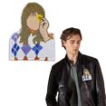 thumbnail image 1 of WHEANG Fashionable Music Sew On Repair Embroidered Applique For Hats Jacket Clothes Backpacks – DIY Crafts For Girl, 1 of 4