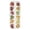 C, variant on Autumn Maple Leaf Decals Glitter Sequins Wood Pulp Slice Decorations Supplies Design