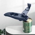 thumbnail image 2 of Iumwxz Kitchen Gadgets Multifunctional Can Opener Beer Bottle Opener Pull Can Eight In Can Opener Stainless Steel Can Knife Wine Bottle Opener Kitchen Utensil Set Blue Plastic Rollbacks on Essentials, 2 of 4