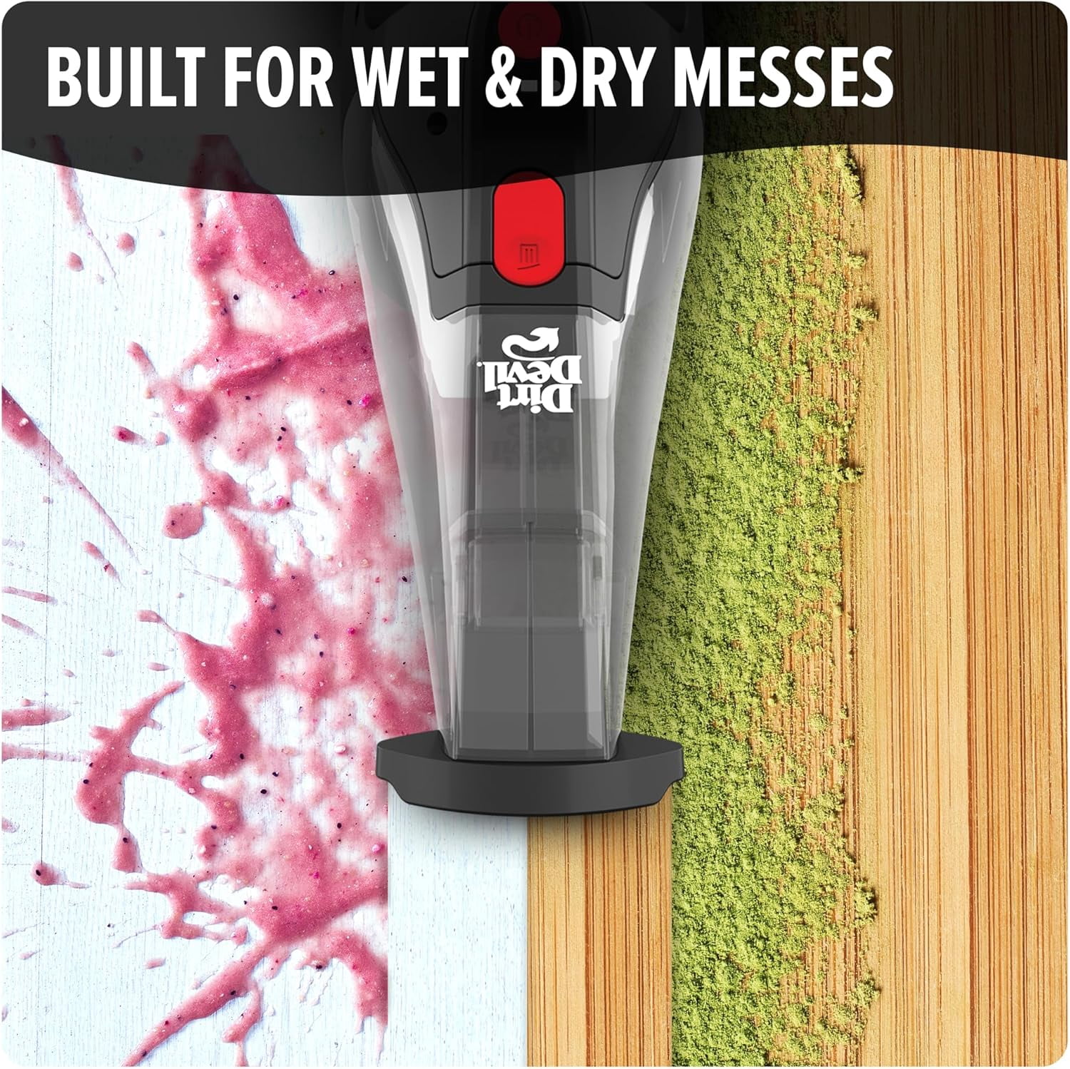 Dirt Devil Wet & Dry +16V Cordless Hand Vacuum Cleaner