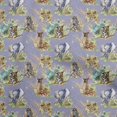 thumbnail image 1 of oneOone Cotton Poplin Bluish Violet Fabric Animal Sewing Craft Projects Fabric Prints By Yard 56 Inch Wide, 1 of 4