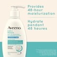 thumbnail image 2 of Aveeno Calm + Restore Daily Gel Moisturizer, Prebiotic Oat, Aloe, Pro-Vitamin B5, Sensitive, Dry Skin Relief, Fragrance Free, 340 g, 2 of 9