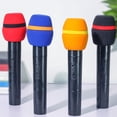 thumbnail image 4 of QualitChoice Microphone Artificiel Portatif à Main pour Enfants, Diffusion en Direct, Scène, Performance, Simulation Portable, Faux Micro, Accessoires, Jouet, Festival, 48 Tubes, 1 Ensemble, 4 of 6