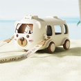 thumbnail image 2 of HAOMONZEN Water Bottle with Cute Cartoon Bus Design Removable Fun Toy Water Bottle with Adjustable Shoulder Strap Is Easy To Carry Suitable for Camping Trips Warehouse Sale, 2 of 8