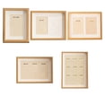 thumbnail image 3 of ZheElen Medal Photo Frame Holder Preserve Memories In Style Photo Frame Storage Wooden Medal Photo Display 10 inch double hole, 3 of 6