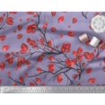 thumbnail image 3 of Soimoi Poly Georgette Fabric Branch & Leaves Artistic Decor Fabric Printed Yard 42 Inch Wide, 3 of 3
