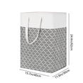 thumbnail image 3 of Laundry Basket,Laundry Hamper,Mesh Lightweight Laundry Basket with Durable Handles,Dirty Clothes Basket Easy Clothes Sundries Storage Box Foldable Storage Bag Large Capacity Dirty Clothes Basket, 3 of 6
