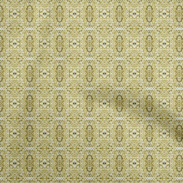 oneOone Velvet Olive Green Fabric Block Craft Projects Decor Fabric Printed By The Yard 58 Inch Wide-TM