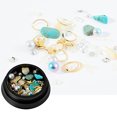 thumbnail image 1 of mtvxesu Nail Set Star And Shape Jewelry Set Copper Round Sequins Nail Rhinestones Sale, 1 of 2