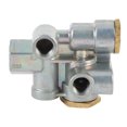 thumbnail image 1 of Valve de Commande de Frein à Ressort, 110500 Étanche aux Fuites Arrêt d'Urgence Valve de Commande de Frein à Ressort Étanchéité Efficace Robuste pour Remorque Ports 3/8 Po Valve Prioritaire, 1 of 7