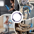 thumbnail image 2 of (2 Pack) Flexible Ring Fitness 14 Inch Yoga Rings for Strength Training Toning Arms Thighs Core Home Gym Exercise, 2 of 7