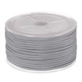thumbnail image 1 of Unique Bargains Nylon Beading Thread Cord 2mm Extra Strong Braided Nylon String for Necklace Crafting 15M/49 Feet, Grey, 1 of 5
