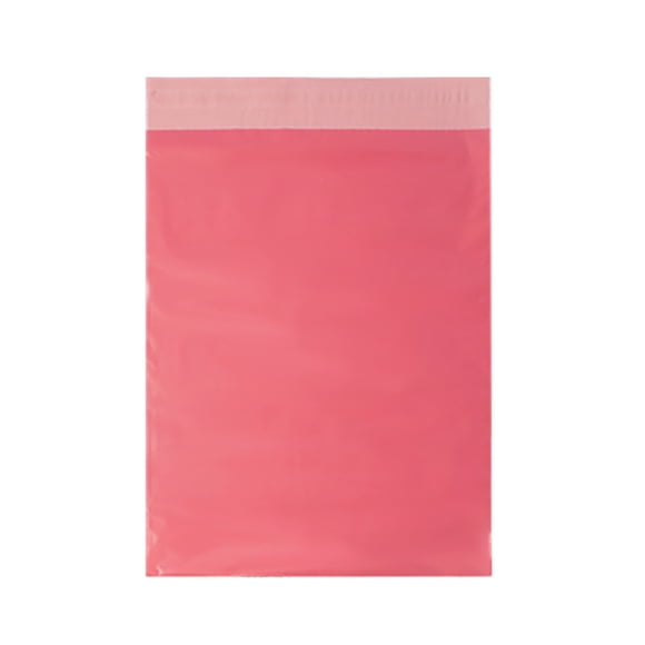 1 Roll Poly Mailers Shipping Bags For Home Office,Plastic Pink