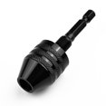 thumbnail image 1 of 1/4" Keyless Chuck Conversion Hex Shank Adapter Drill Bit Quick Change Driver, 1 of 6