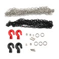 thumbnail image 4 of 1/10 RC Remorque Crochet de Remorquage de Chaîne pour RC Axial SCX10 Tamiya Crawler Car Part, 4 of 6