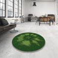 thumbnail image 4 of Ahgly Tapis Rectangulaire Lavable en Machine Intérieur Transitionnel Vert Lime Foncé, 2 Pieds x 5 Pieds, 4 of 7