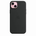 thumbnail image 3 of Apple Coque en Silicone iPhone 15 Plus avec MagSafe - Noire, 3 of 3