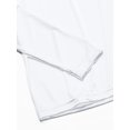 thumbnail image 4 of Hanes T-Shirt à Manches Longues Sport FreshIQ Cool DRI pour Hommes, Lot de 2, S, Blanc, 4 of 6