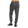 thumbnail image 2 of Men‘s Open Bottom Terry Sweatpants  Elastic Drawstring Waistband  Charcoal Grey S,charcoalgrey(joggers),L, 2 of 4