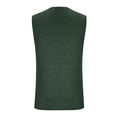 thumbnail image 5 of JDQJBZ Mens Sleeveless Undershirts Summer Solid Color Knit Crew Neck Sleeveless Tops Stretchy, 5 of 5