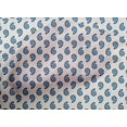 thumbnail image 5 of oneOone Cotton Poplin Medium Blue Fabric Block Craft Projects Decor Fabric Printed By The Yard 56 Inch Wide, 5 of 5