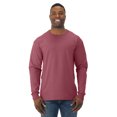 thumbnail image 1 of Jerzees T-Shirt à Manches Longues pour Hommes DRI-POWER Active, S, Rouge Chiné Vintage, 1 of 1