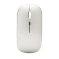 thumbnail image 4 of 2.4G  Mouse, Gaming Mouse 7 Different Colors ABS Material Color Backlight Ultrathin Chargeable  for Office for Computer for Laptop Rose Gold,Gold,White,Black,Dark Gray,Silver Gray, 4 of 8