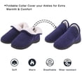 thumbnail image 2 of VONMAY Bottes Pantoufles Duveteuses pour Femmes Bottillons en Mousse Mémoire Chaussures de Maison Intérieur Extérieur, 2 of 5