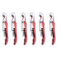 thumbnail image 1 of Aspire 60 PCS Double Hinged Corkscrew w/ Foil Cutter, Waiters Wine Bottle Opener - Red, 1 of 6