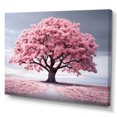 thumbnail image 2 of Designart Trees Oversized Wall art decor, Tree Canvas wall art, Spring Awakening Pink Tree Serenade I , Pink Traditional Canvas wall art, 20x12 inches, 2 of 5