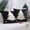 Black #134, variant on Christmas Soft Weave Pillowcases Standard Size Breathable-Friendly Pillow Shams Decorative Weave Pillow Case Covers