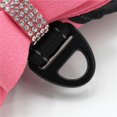 thumbnail image 4 of Dog Harness  Rhinestone Bling Bowknot Harness Adjustable Reflective Collar Vest for Pet Dogs Puppy, 4 of 5
