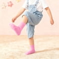 thumbnail image 4 of Solid Color Mid-Leg Socks for Boys and Girls, Princess Style Comfortable Loose Socks, Baby Socks, Student Sports Socks, 4 of 6