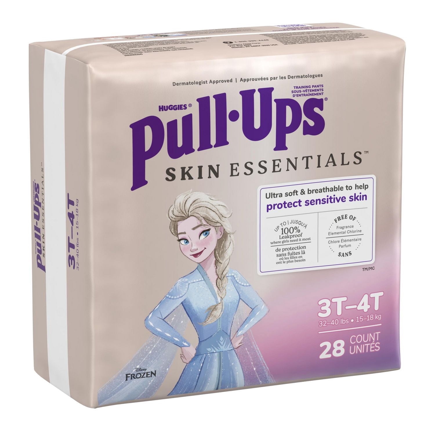Pull-Ups Girls' Skin Essentials Training Pants
