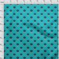 thumbnail image 3 of oneOone Cotton Flex Fabric Leaves & Lotus Block Printed Craft Fabric BTY 40 Inch Wide, 3 of 4