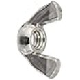 thumbnail image 2 of Hillman 830008 0.312 in. Wing Nuts  Stainless Steel -, 2 of 2