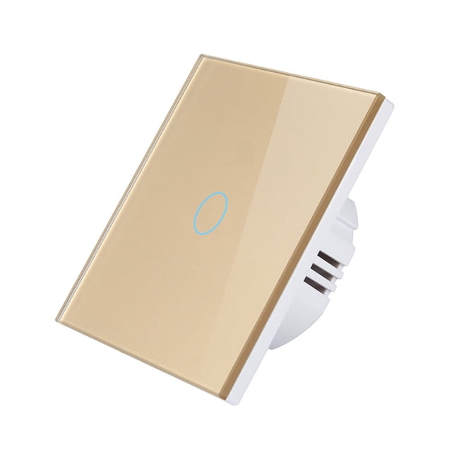 Wi-Fi Smart Switch Light Switch Voice Control, Remote Control, RF433, Touch Control Compatible with Alexa Google Home Schedule, Timer, Countdown No Neutral & Hub Required