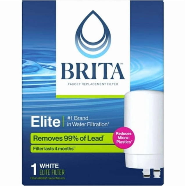 Brita Filtre de Robinet Blanc